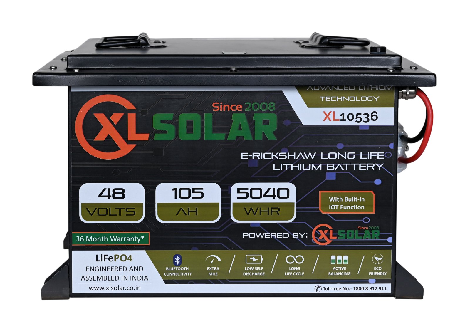 XL SOLAR LITHIUM BATTERY 85AH 48V